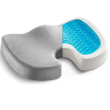 Orthopedic Memory Foam Gel Non Slip Seat Cushion For Office Chair Travel Memory Foam Pillow